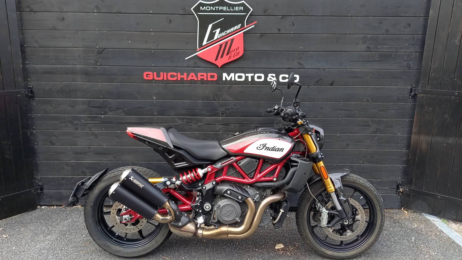 Indian FTR 1200 S Carbon Race Replica occasion Montpellier Hérault