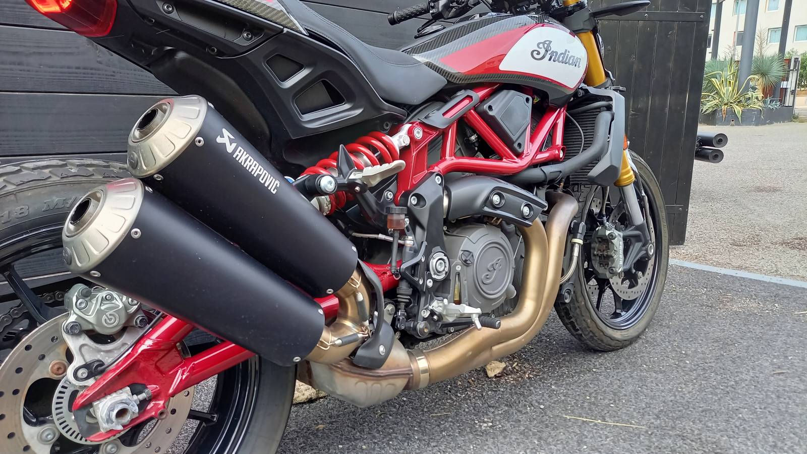 Indian FTR 1200 S Carbon Race Replica occasion Montpellier Hérault