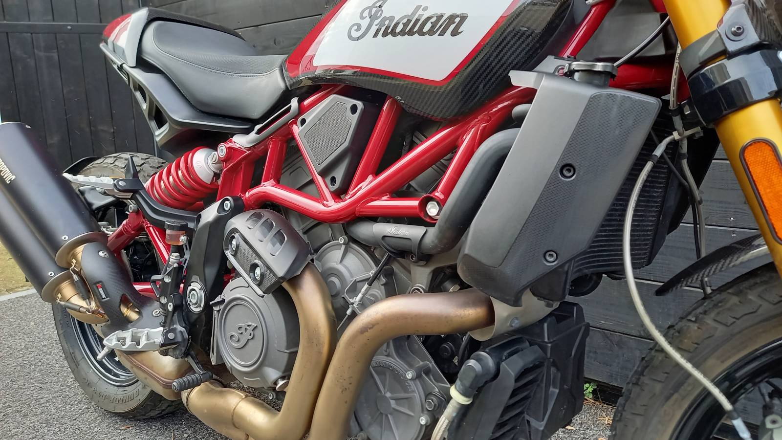 Indian FTR 1200 S Carbon Race Replica occasion Montpellier Hérault