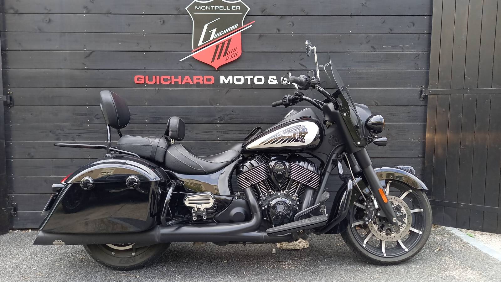 Indian Springfield Dark Horse occasion Montpellier Hérault