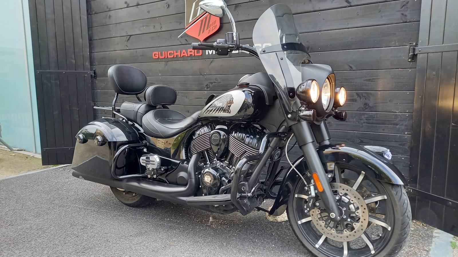 Indian Springfield Dark Horse occasion Montpellier Hérault