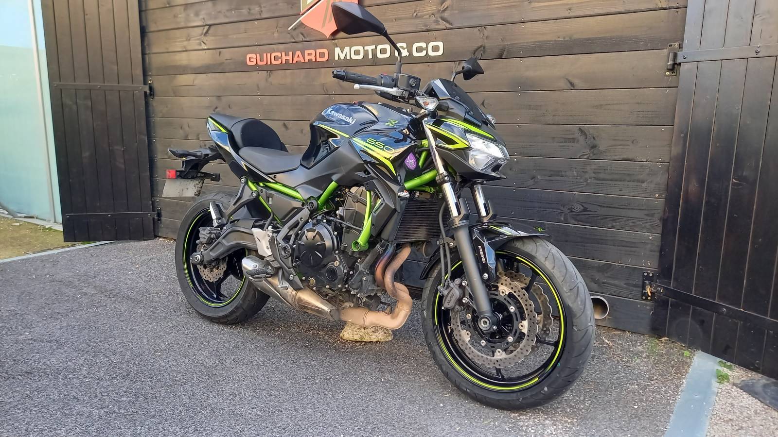 Kawasaki Z650 A2 occasion Montpellier Hérault