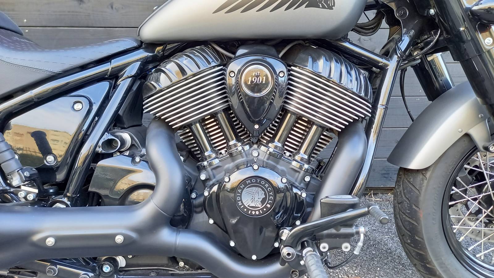 Indian Chief Bobber Dark Horse Titanium occasion Montpellier Hérault