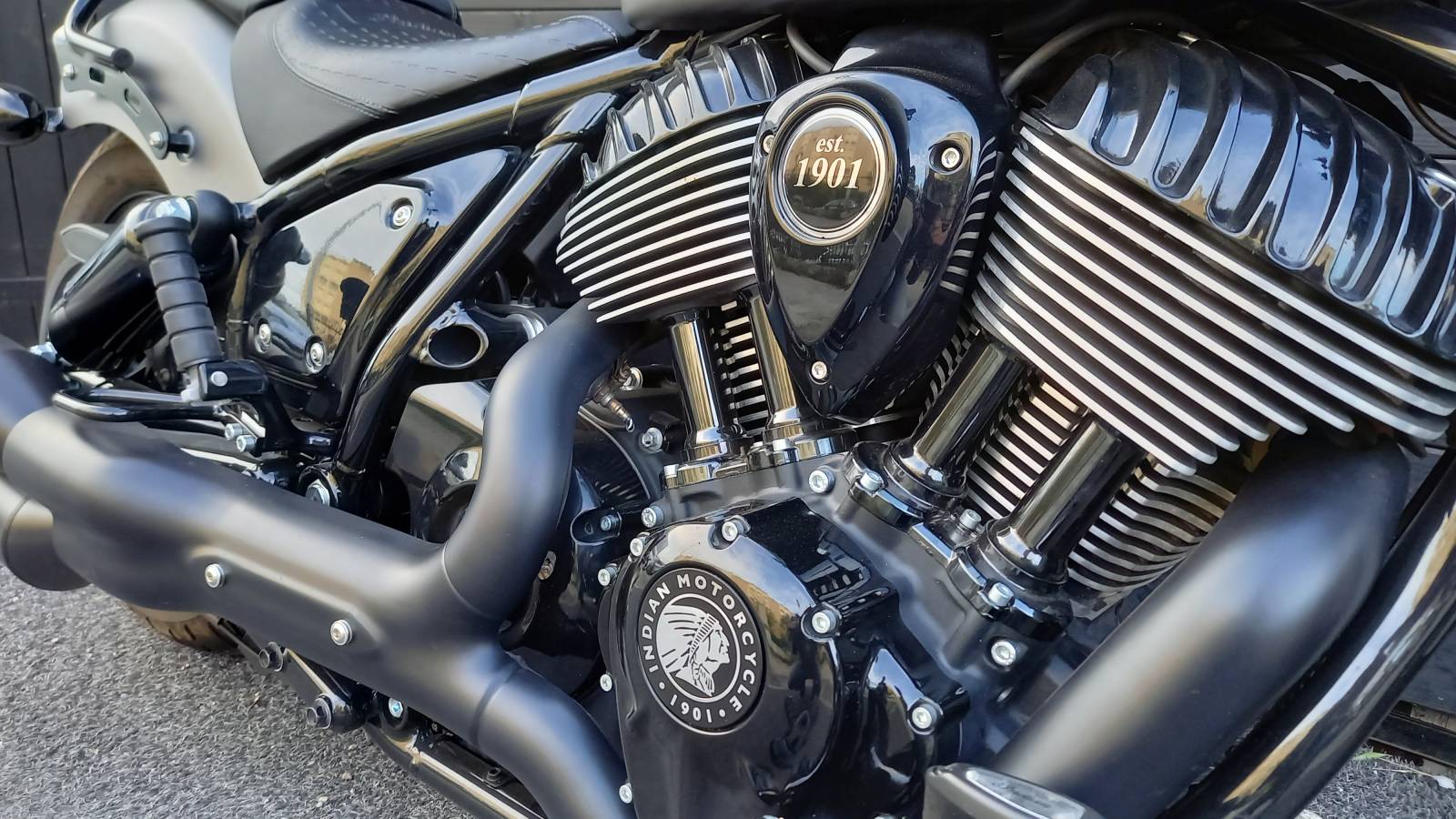 Indian Chief Bobber Dark Horse Titanium occasion Montpellier Hérault