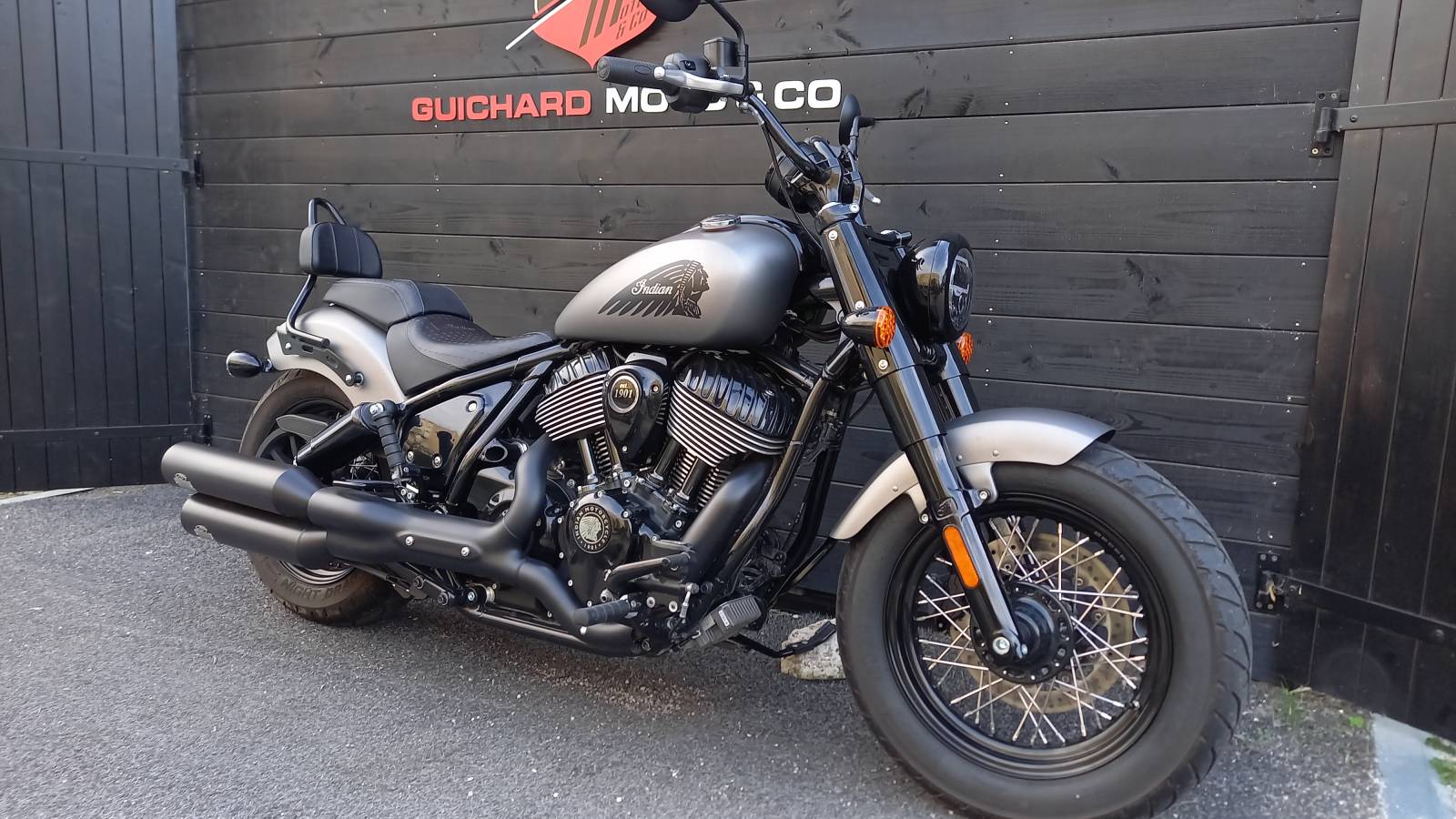 Indian Chief Bobber Dark Horse Titanium occasion Montpellier Hérault