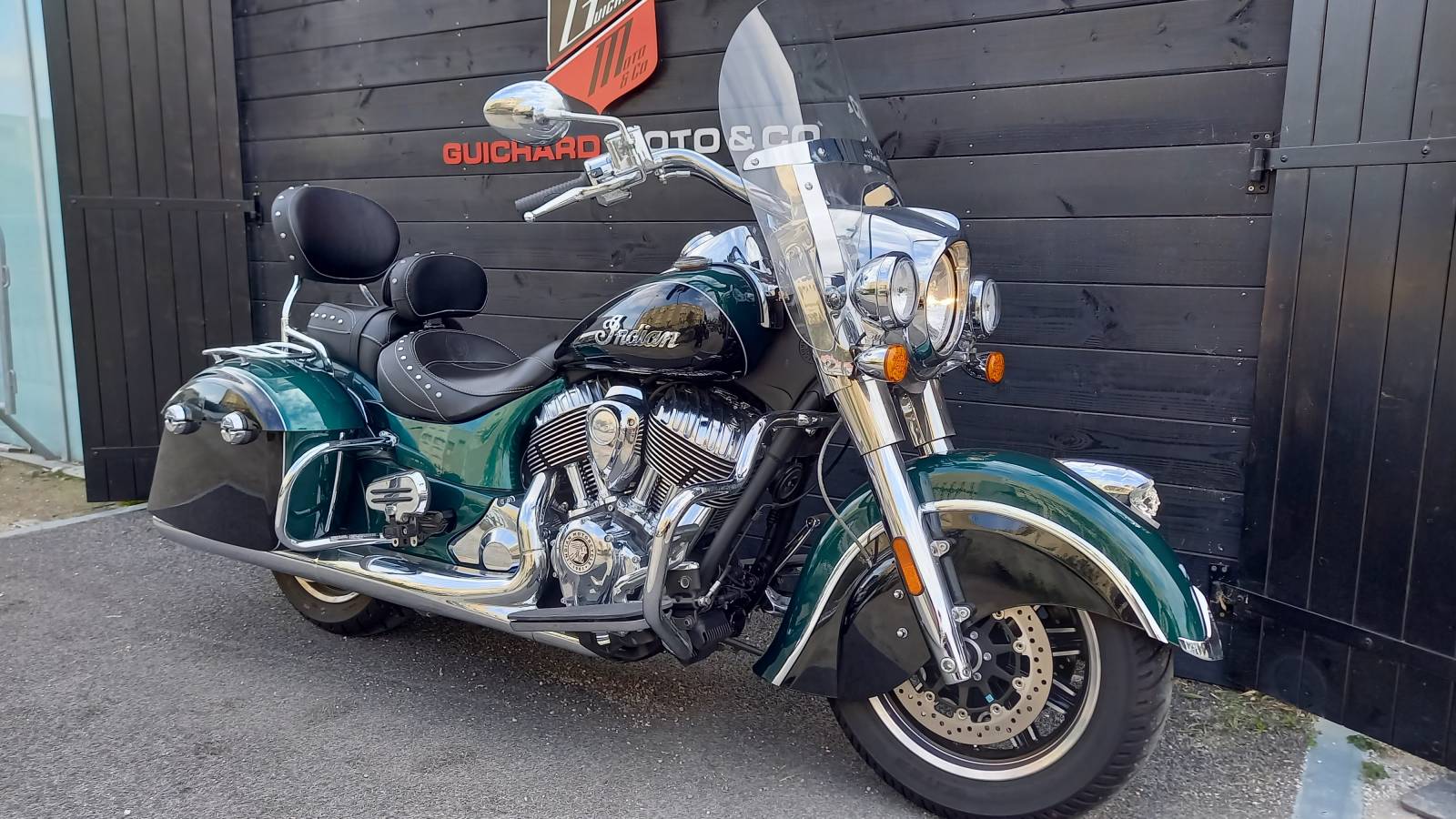 Indian Springfield Metallic jade occasion Montpellier Hérault