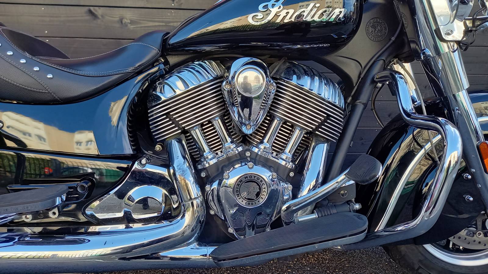 Indian Springfield Thunder Black occasion Montpellier Hérault