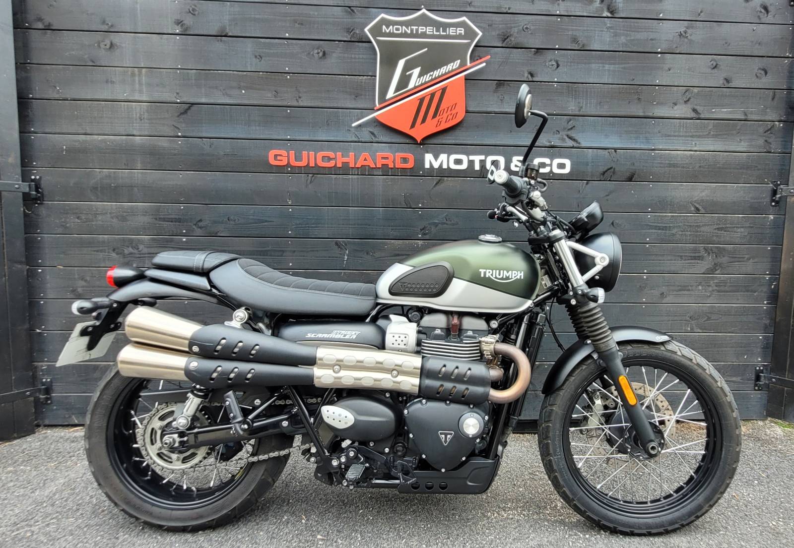 TRIUMPH STREET SCRAMBLER 900 2020 occasion Montpellier Hérault