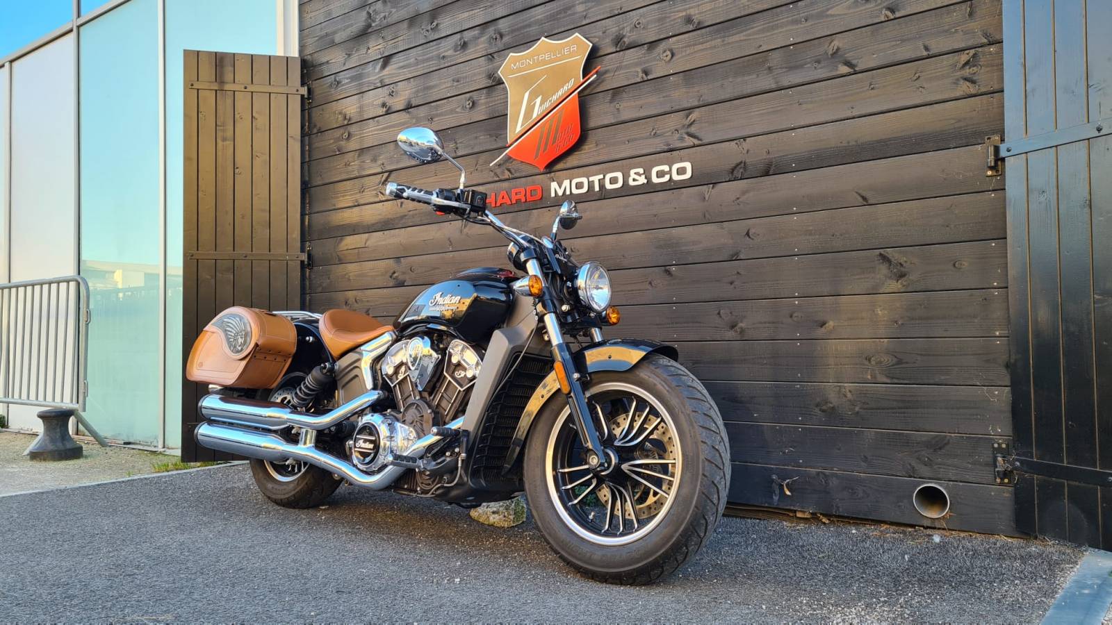 Indian Scout 1200 THUNDER BLACK occasion Montpellier Hérault