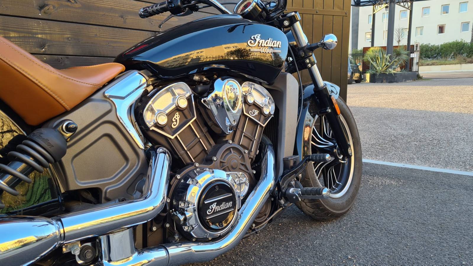 Indian Scout 1200 THUNDER BLACK occasion Montpellier Hérault