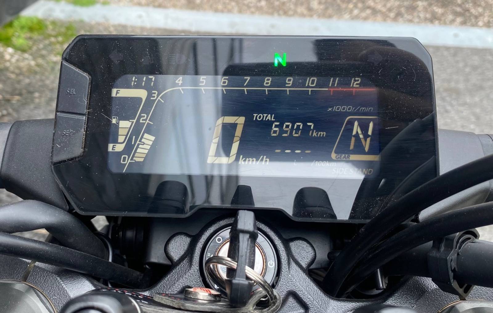 HONDA CB125R D'OCCASION SUR MONTPELLIER HERAULT 34 GARD 30