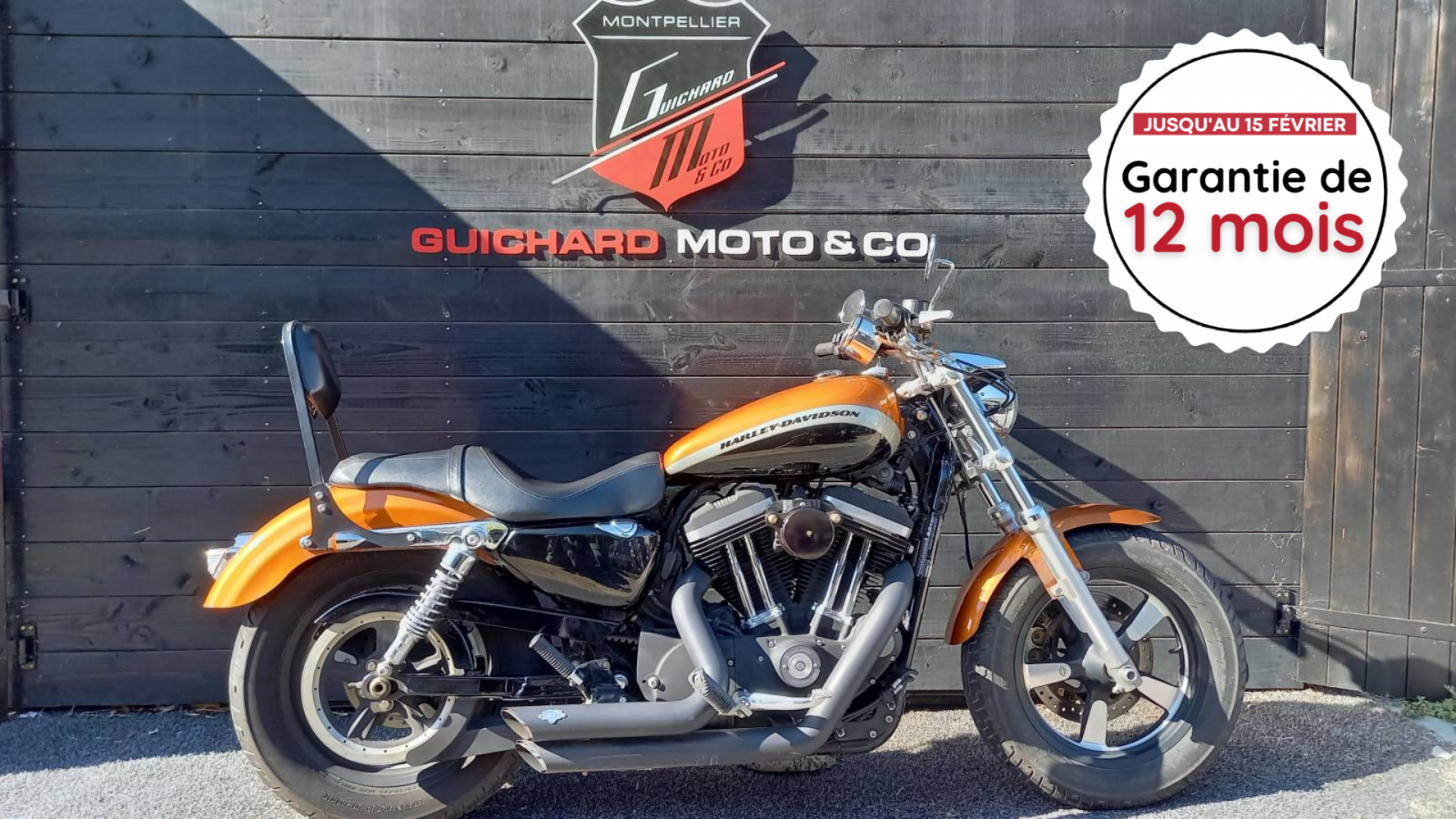 Harley Davidson Sportster XL 1200 CA occasion Montpellier Hérault OFFRE SPÉCIALE GARANTIE 12 MOIS