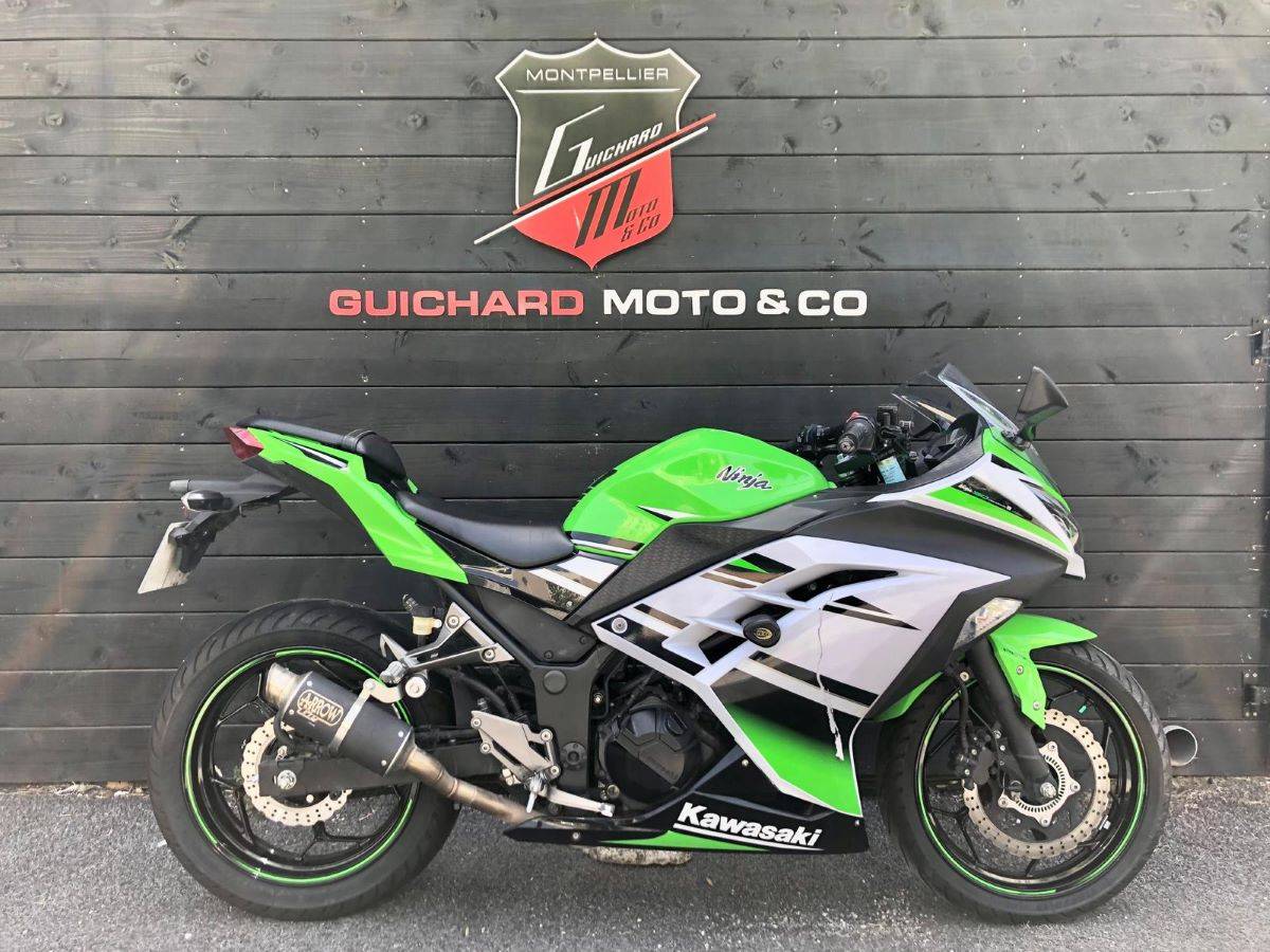 Kawasaki Ninja 300 occasion Montpellier Hérault