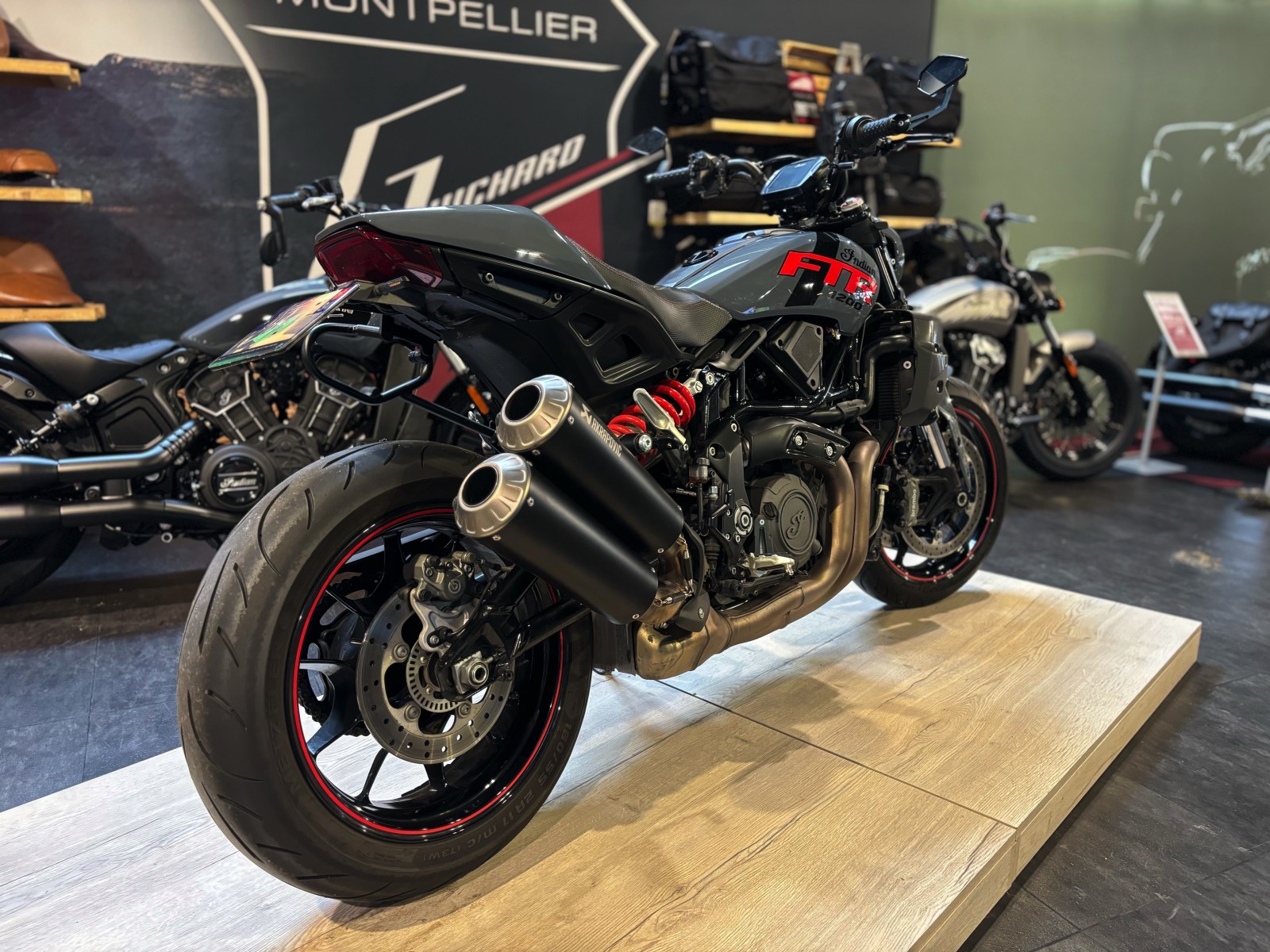 Indian FTR 1200 Stealth Grey Limited Edition occasion Montpellier Hérault