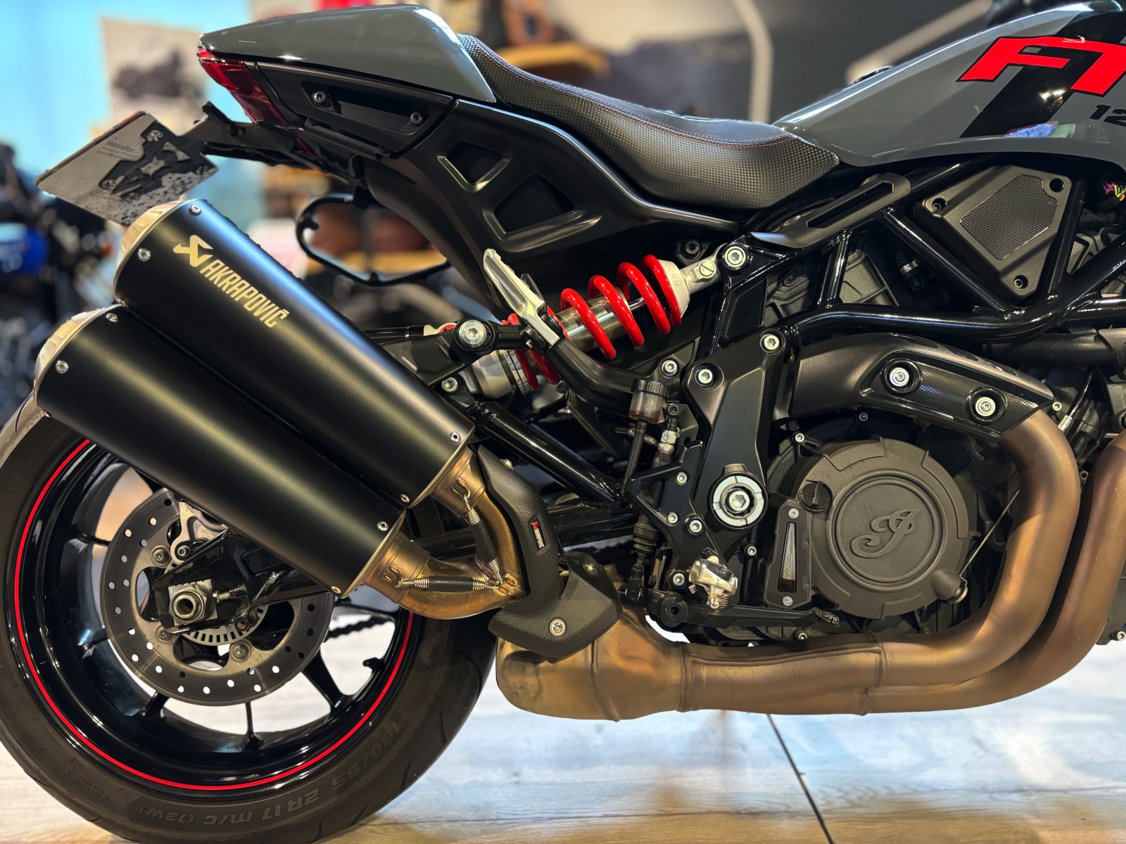 Indian FTR 1200 Stealth Grey Limited Edition occasion Montpellier Hérault