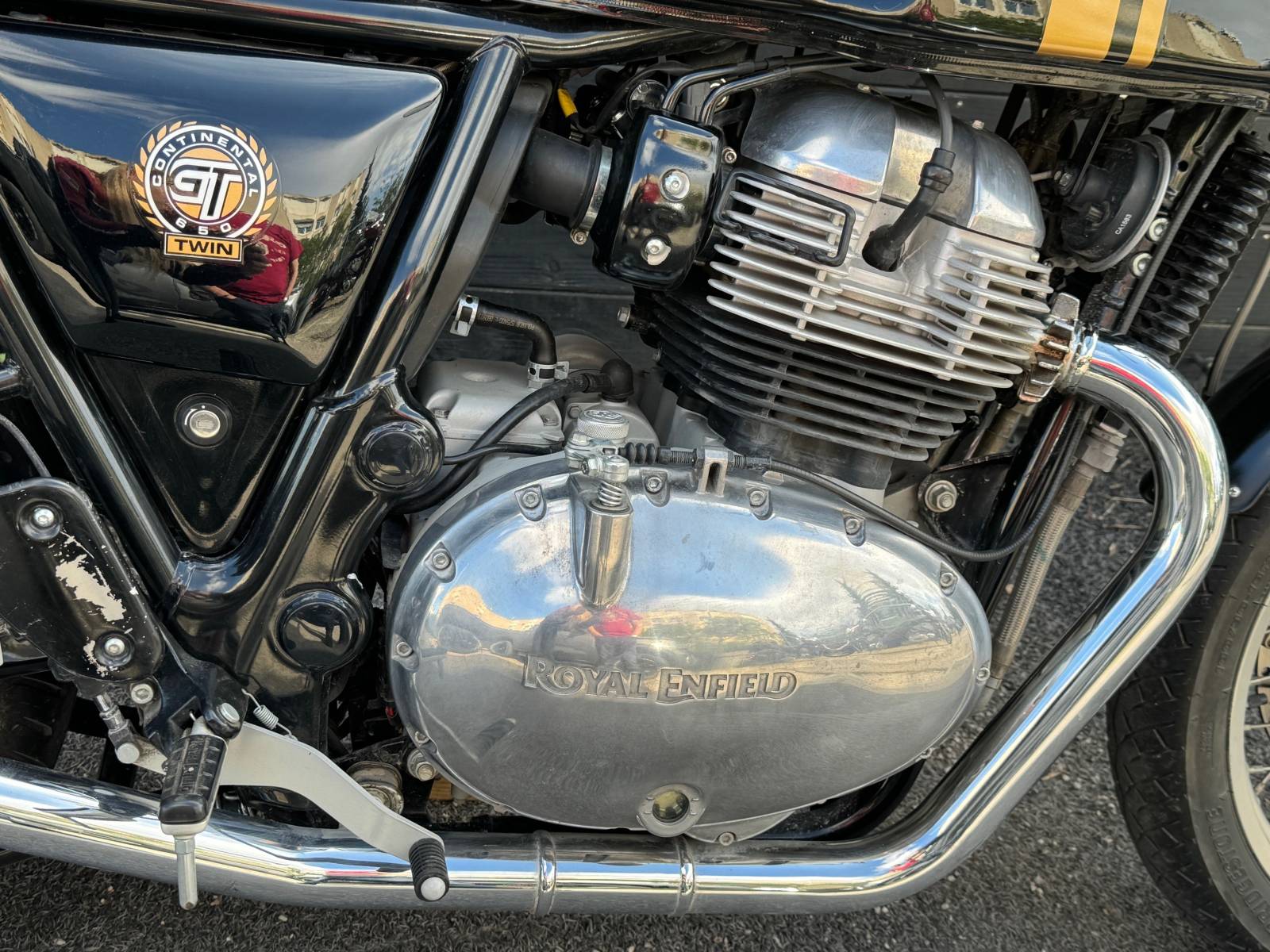 ROYAL ENFIELD CONTINENTAL GT 650 D'OCCASION DANS L'HÉRAULT