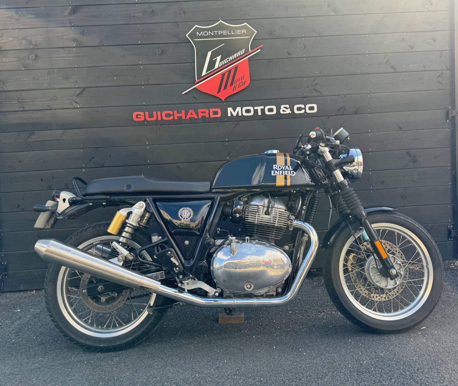 ROYAL ENFIELD CONTINENTAL GT 650 D'OCCASION DANS L'HÉRAULT