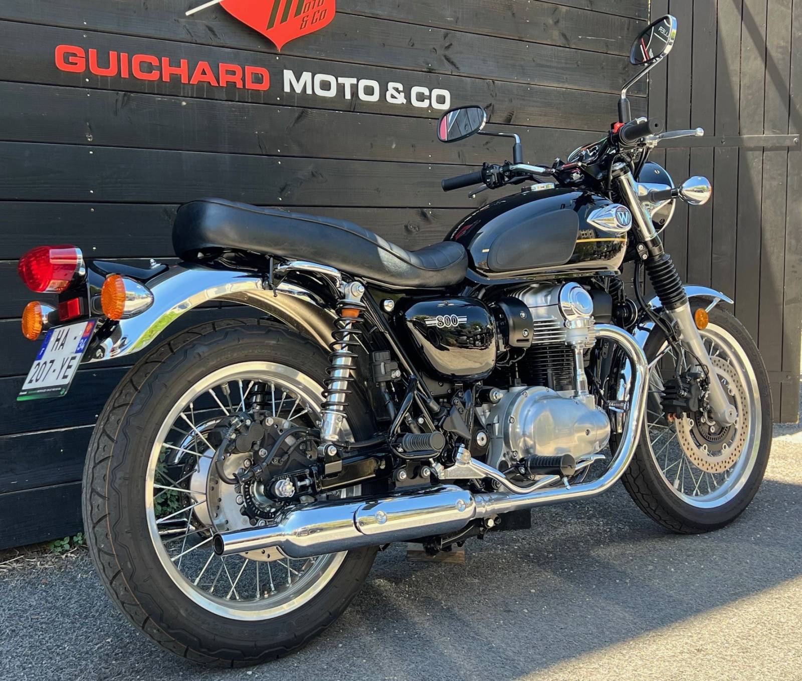 Kawasaki W 800 2025 – 300 km – Garantie 4 ans – Permis A2 -- MONTPELLIER