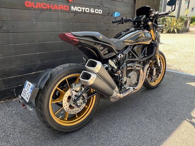 Indian FTR S Guichard Moto dans le Languedoc Roussillon