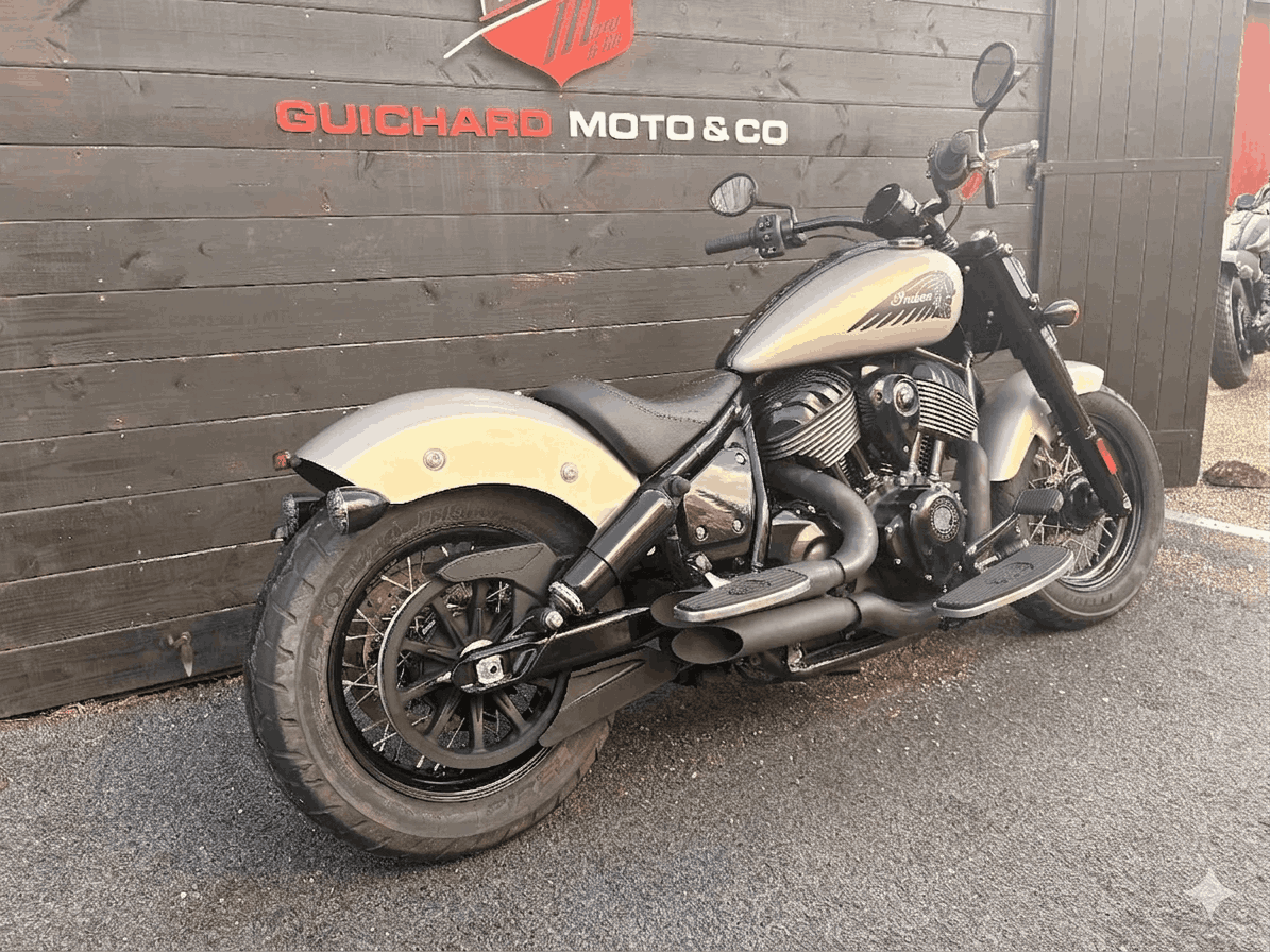Indian Chief Bobber à saisir sur Montpellier Hérault (MOTO EN PREPARATION)