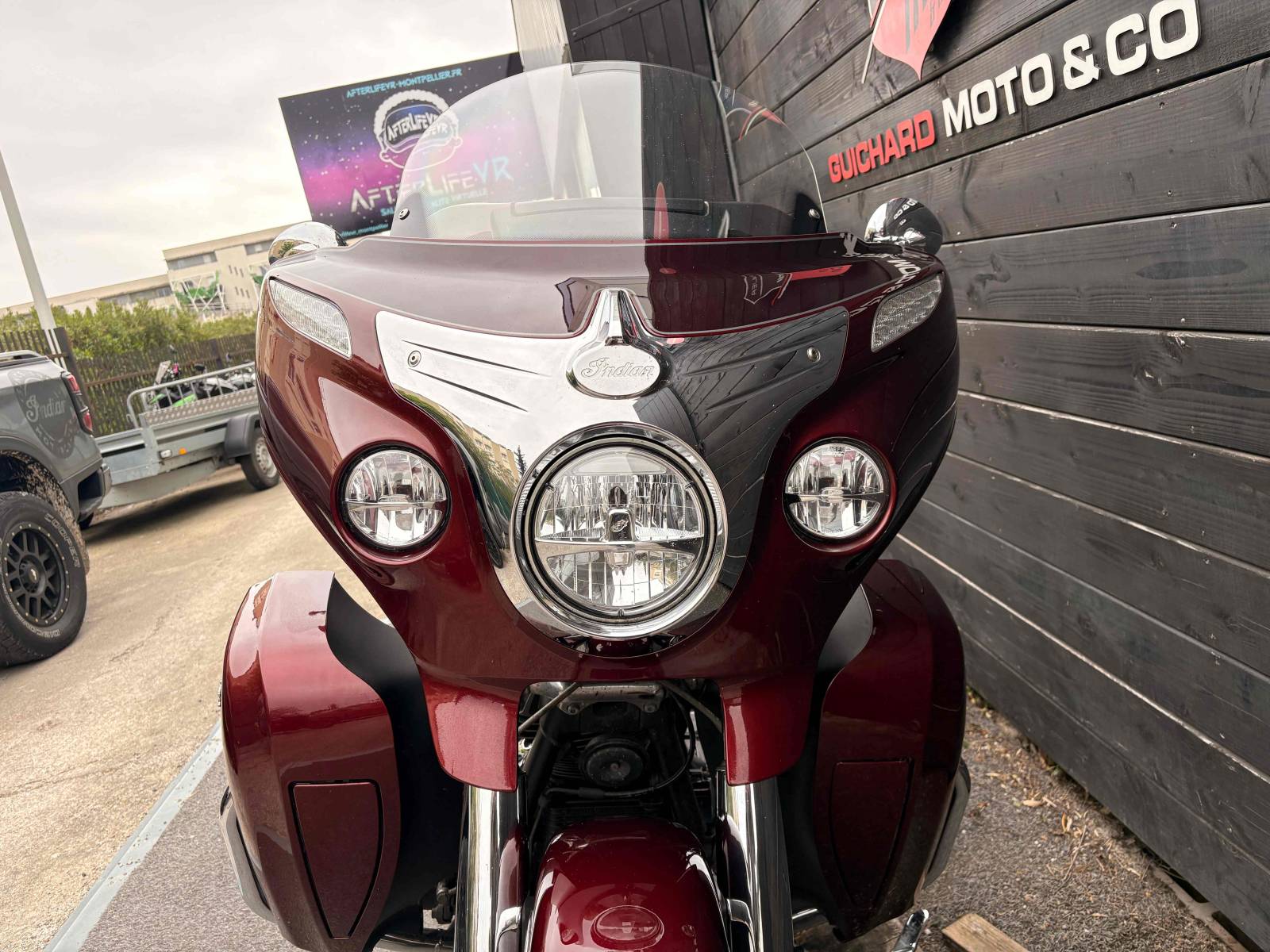 INDIAN ROADMASTER MAROON METALLIC - 2021 - À SAISIR SUR MONTPELLIER