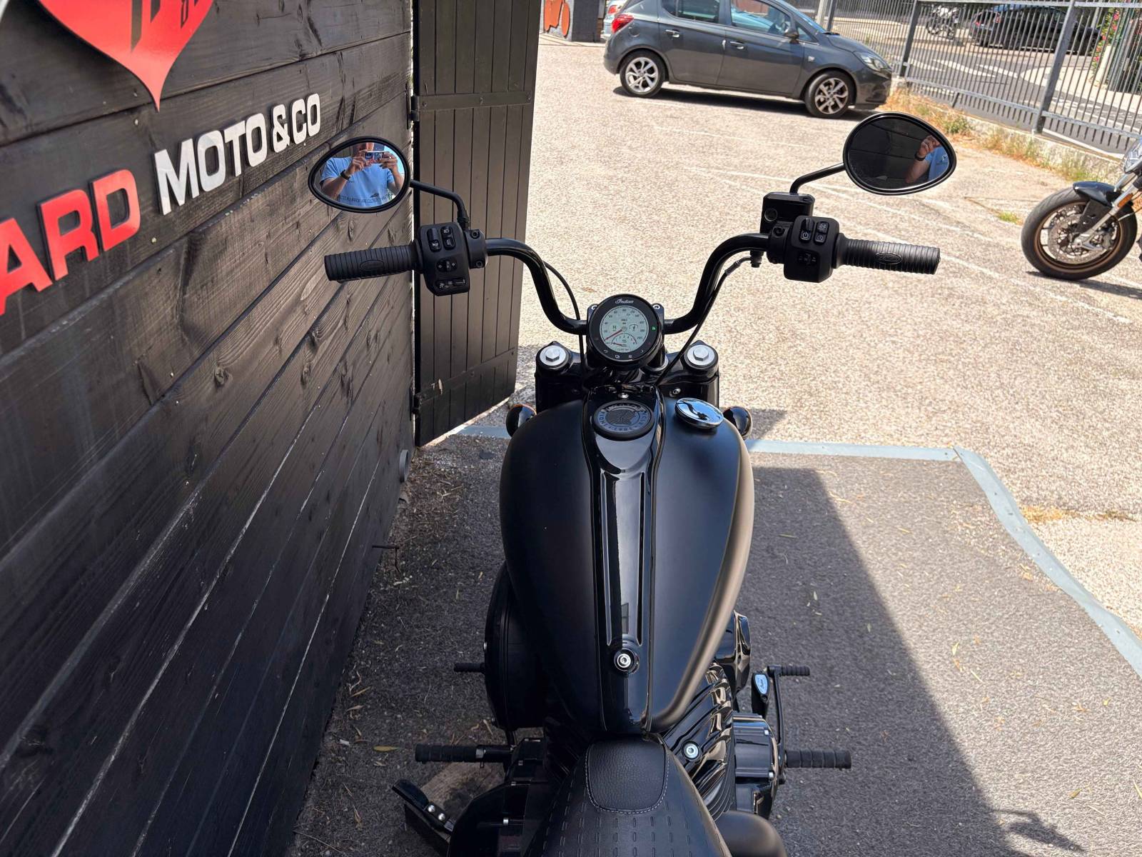 INDIAN CHIEF BOBBER BLACK SMOKE - 2022 - À SAISIR occasion Guichard moto à Montpellier dans l'hérault