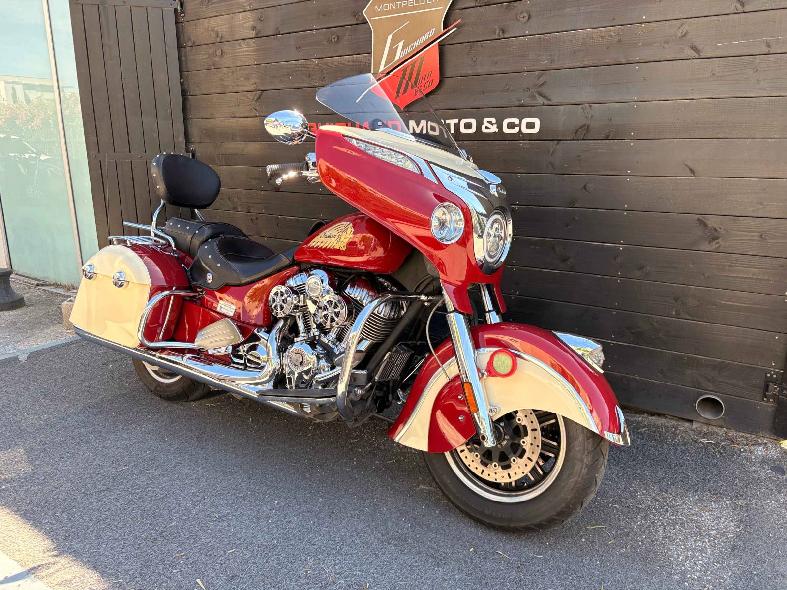 INDIAN CHIEFTAIN LIMITED - ROUGE ET CREME - 2014 - À SAISIR SUR MONTPELLIER