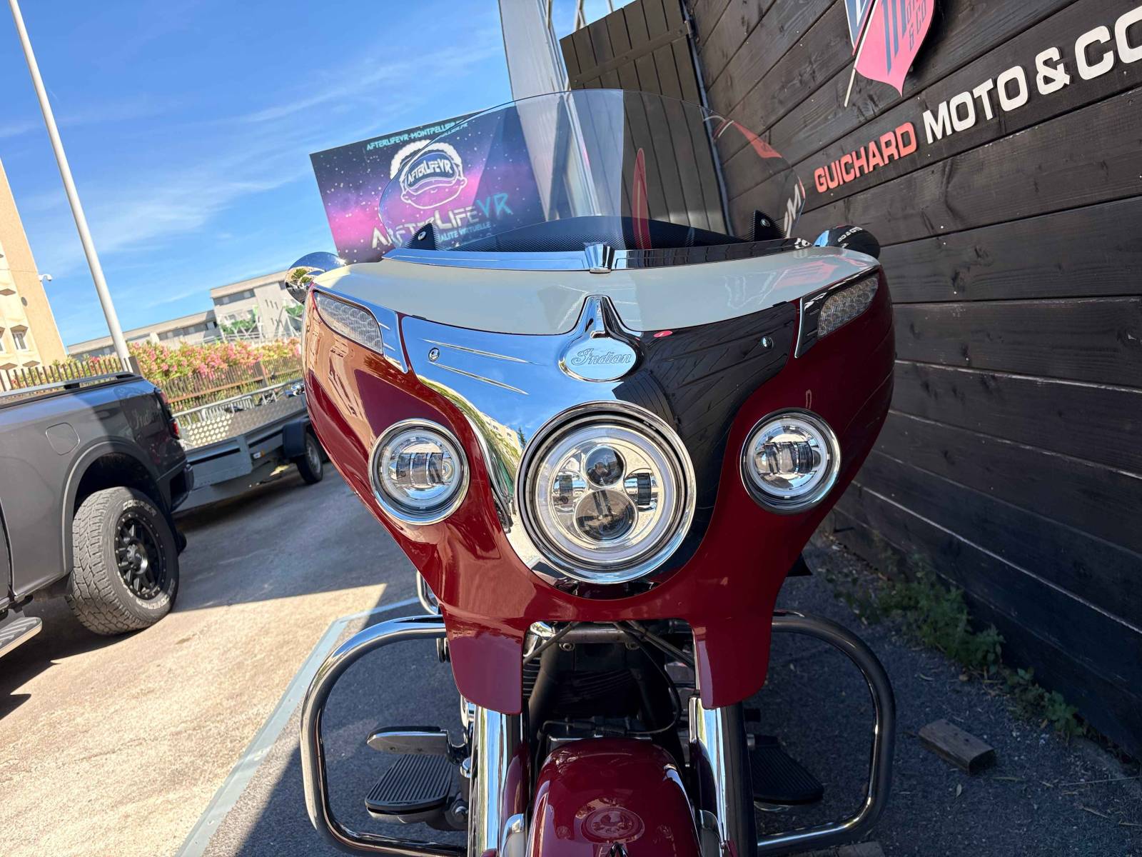 INDIAN CHIEFTAIN LIMITED - ROUGE ET CREME - 2014 - À SAISIR SUR MONTPELLIER