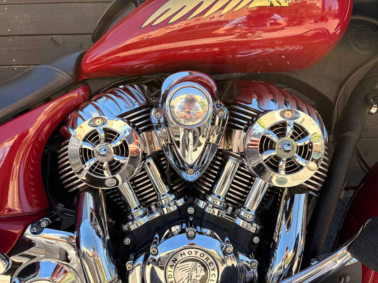 INDIAN CHIEFTAIN LIMITED - ROUGE ET CREME - 2014 - À SAISIR SUR MONTPELLIER