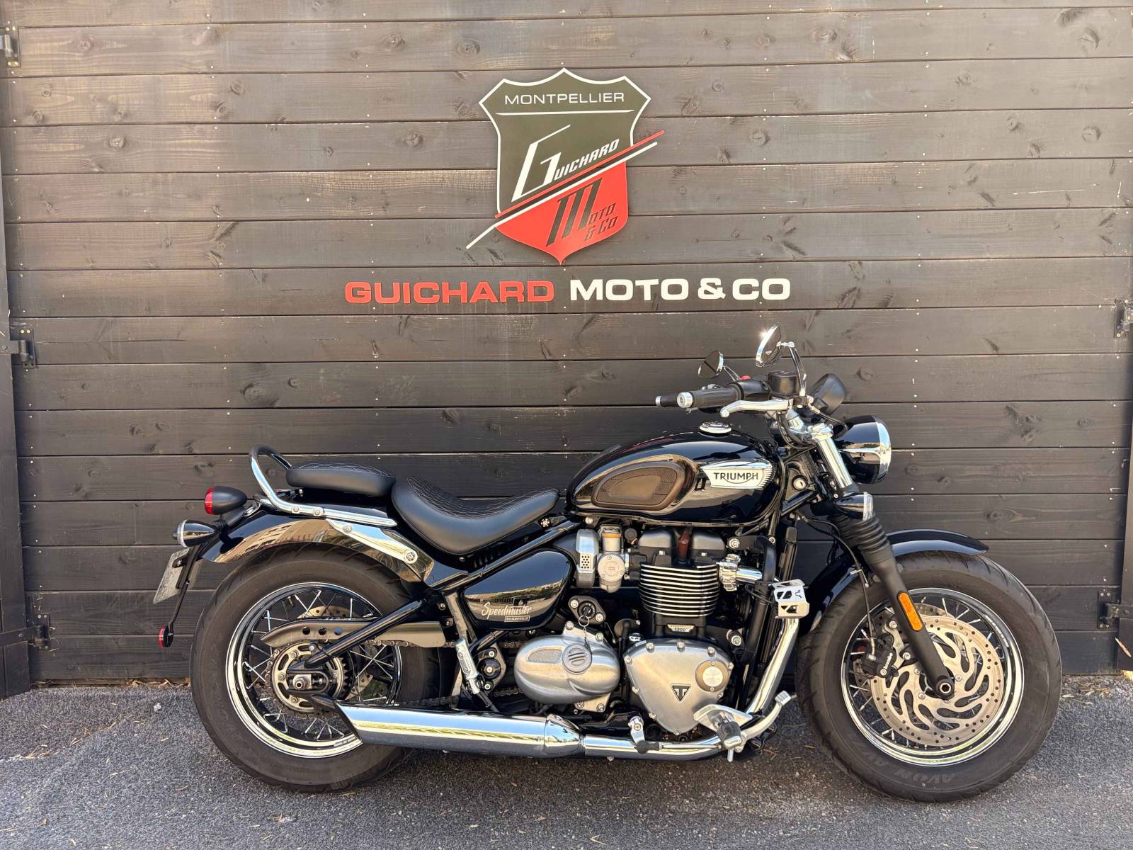 TRIUMPH BONNEVILLE SPEEDMASTER - 2018 - À SAISIR d'occasion a Montpellier
