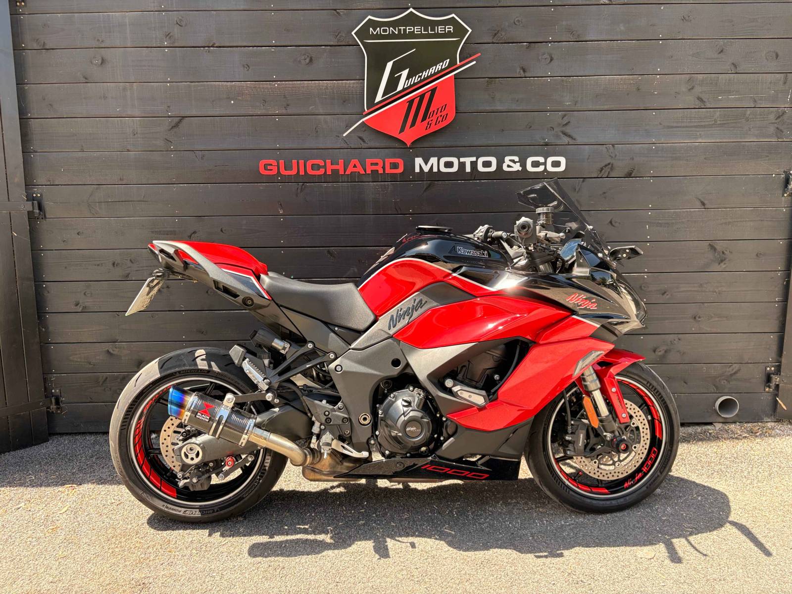Kawasaki Ninja 1000 SX 2024 – Valises + accessoires voyage