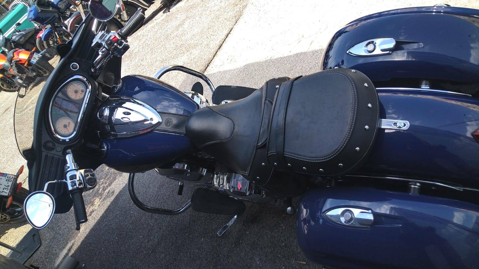 Indian Chieftain Classic Blue Springfield