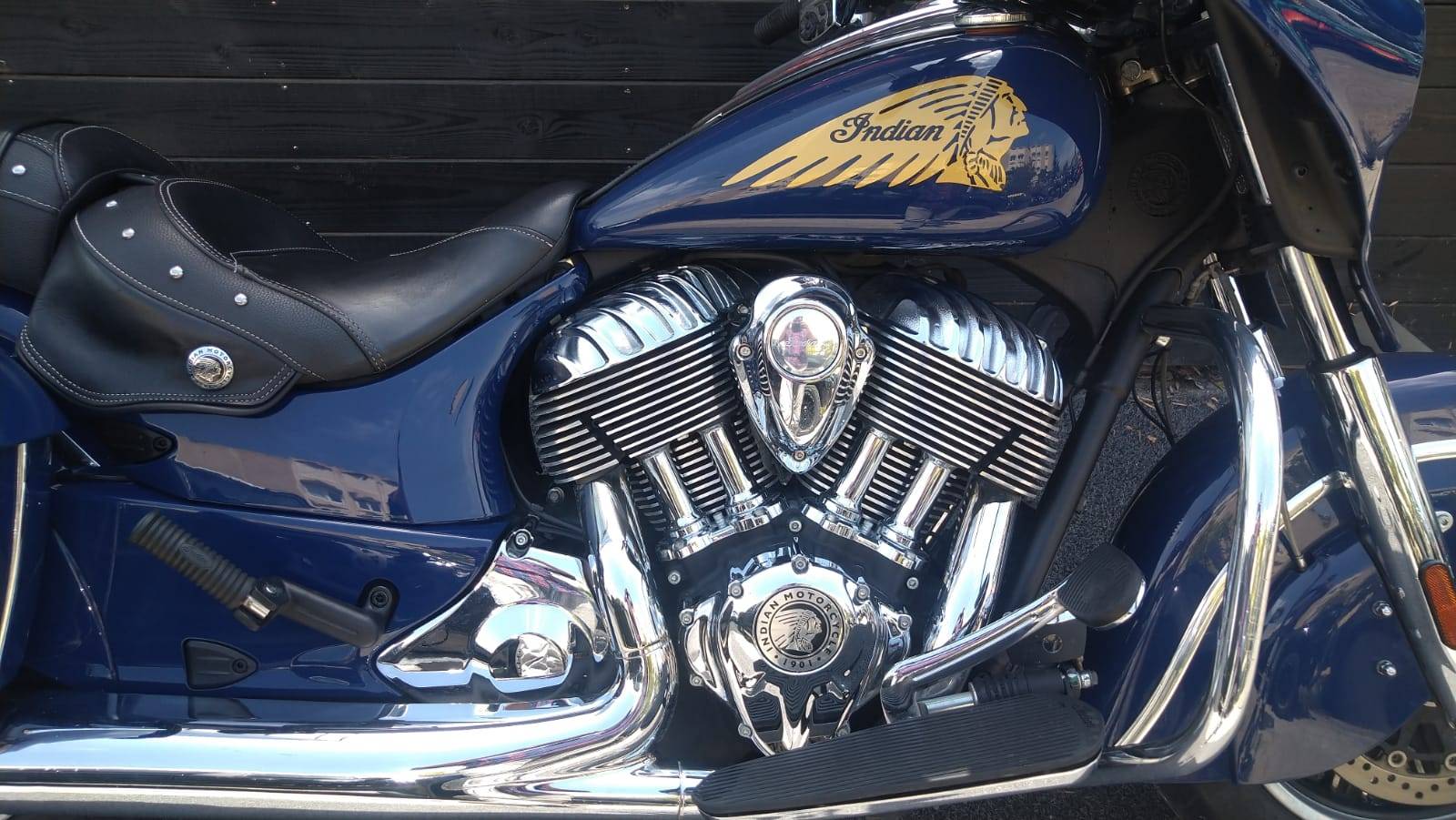 Indian Chieftain Classic Blue Springfield