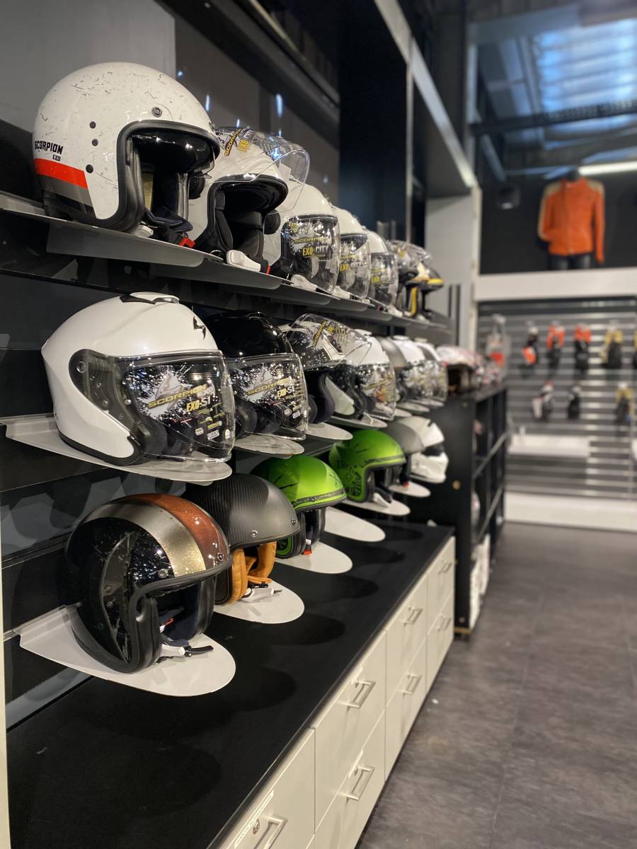 Vente de casques de moto à Montpellier
