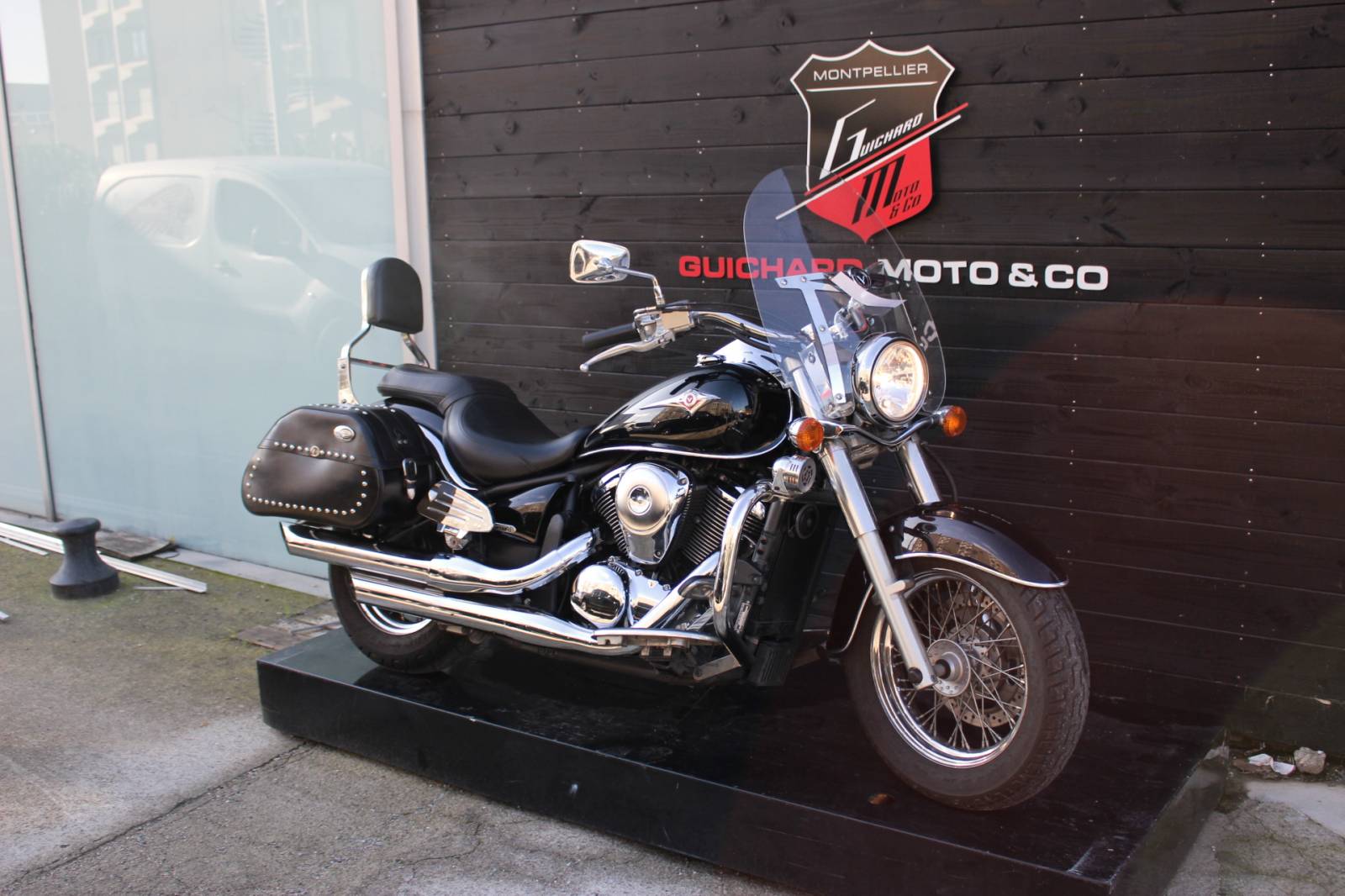 KAWASAKI VN900 CLASSIC EQUIPEE DE 2008 D'OCCASION A MONTPELLIER (34)