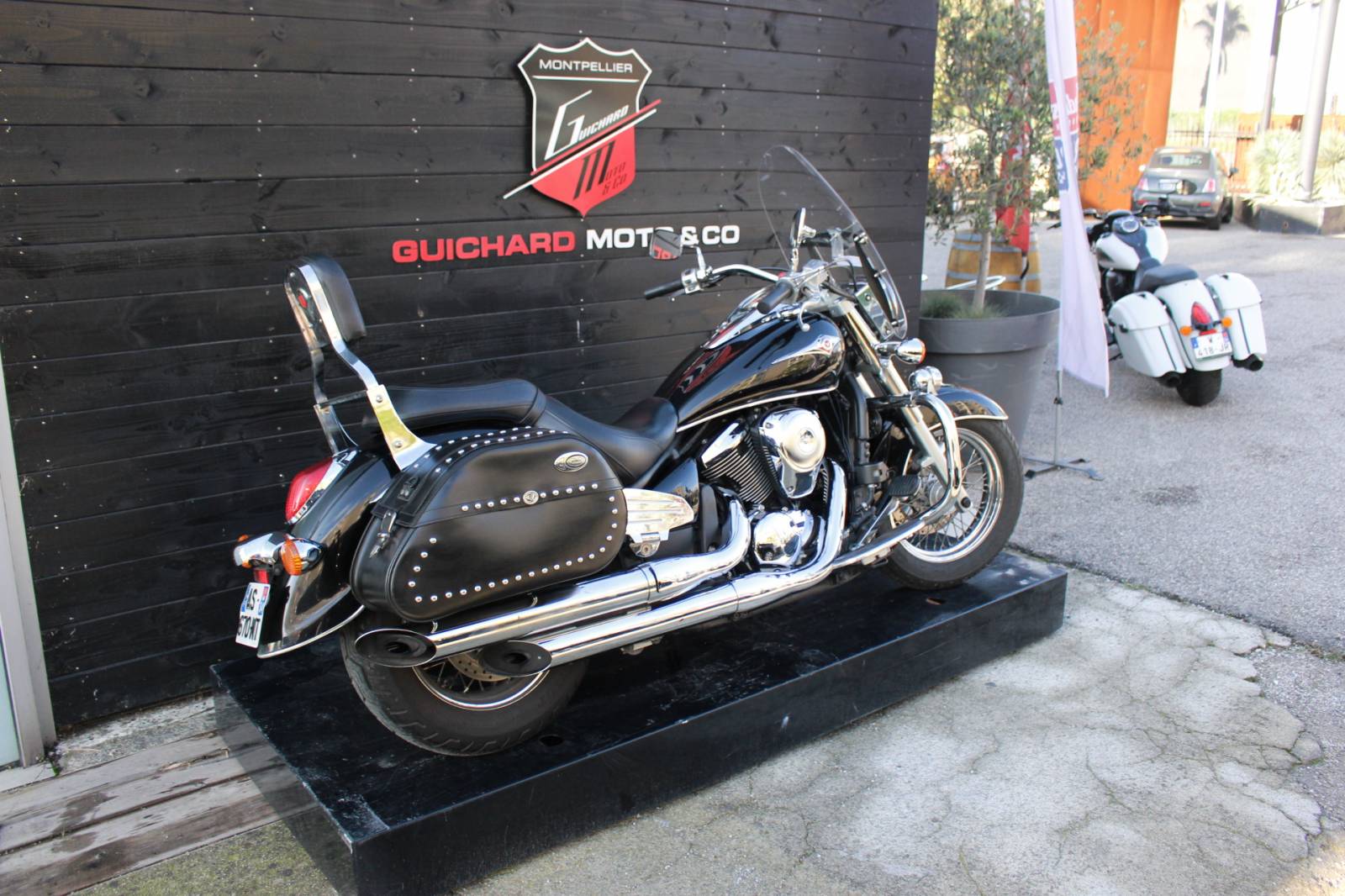 KAWASAKI VN900 CLASSIC EQUIPEE DE 2008 D'OCCASION A MONTPELLIER (34)