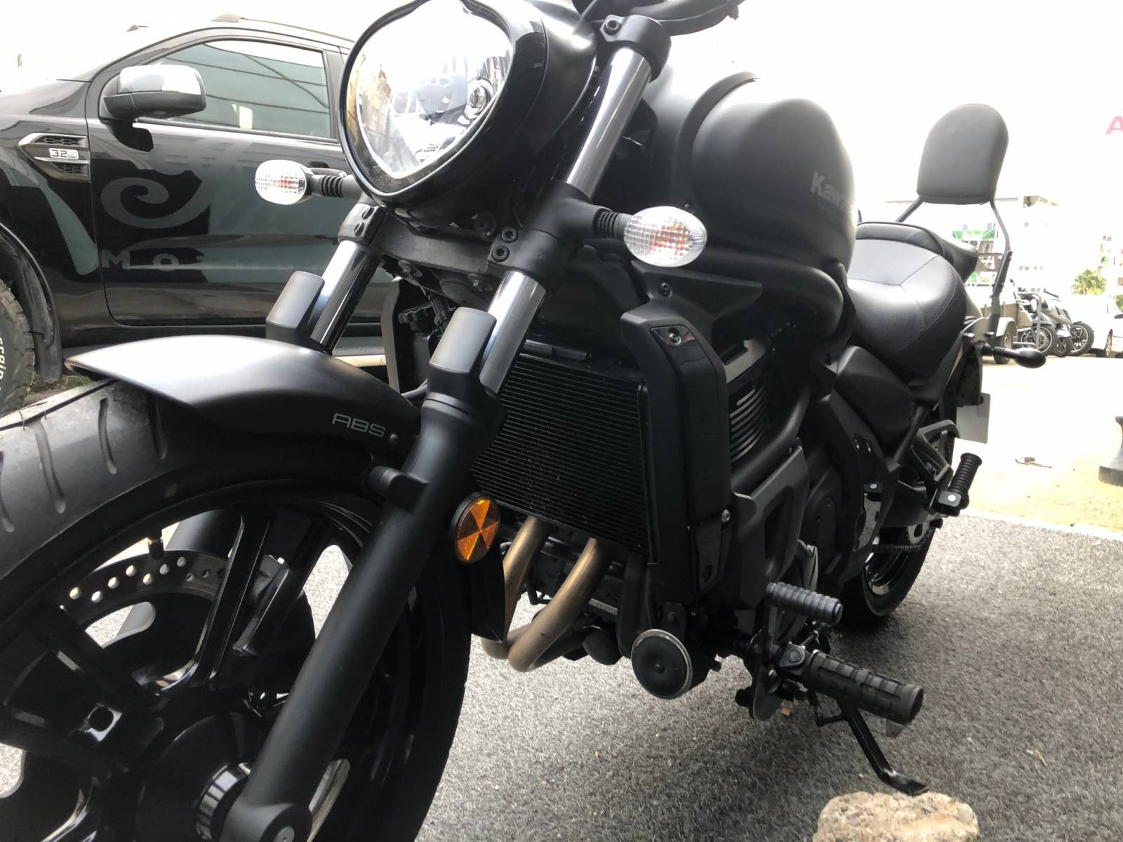 KAWASAKI 650 VULCAN S NOIRE MAT 2018 OCCASION CHEZ GUICHARD MOTO A MONTPELLIER DANS L'HERAULT