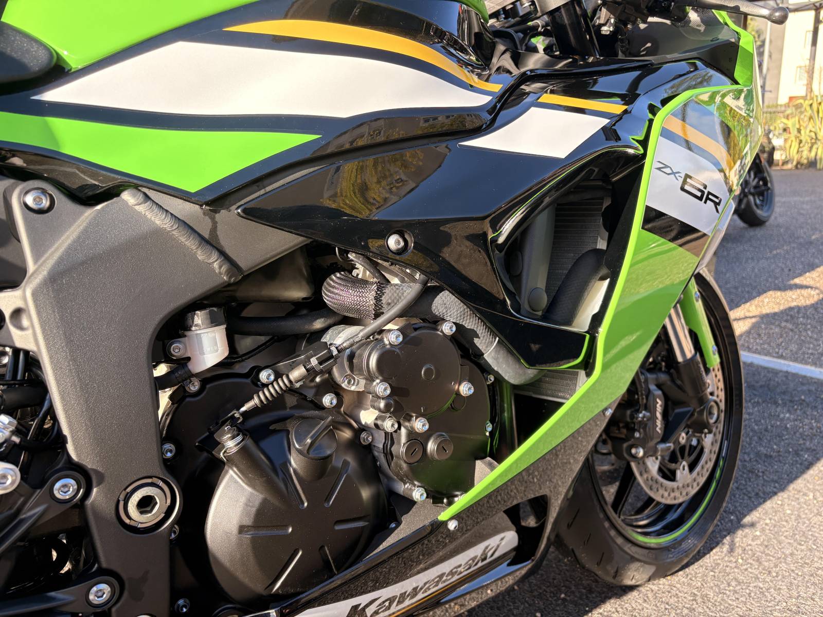 ちとせ様リクエスト Kawasaki NINJA ZX-6R de démo à Montpellier dans l'Hérault
