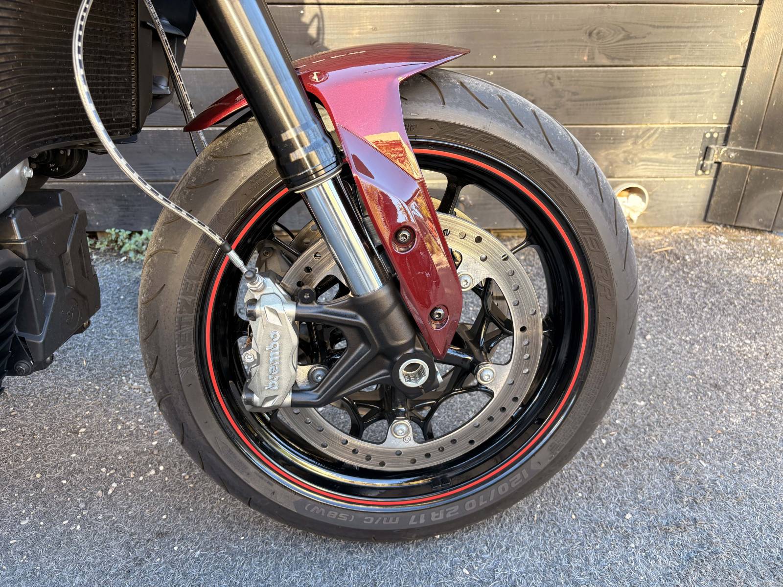 FTR 1200 S MAROON METALLIC D'OCCASION ENTRE SETE ET NIMES