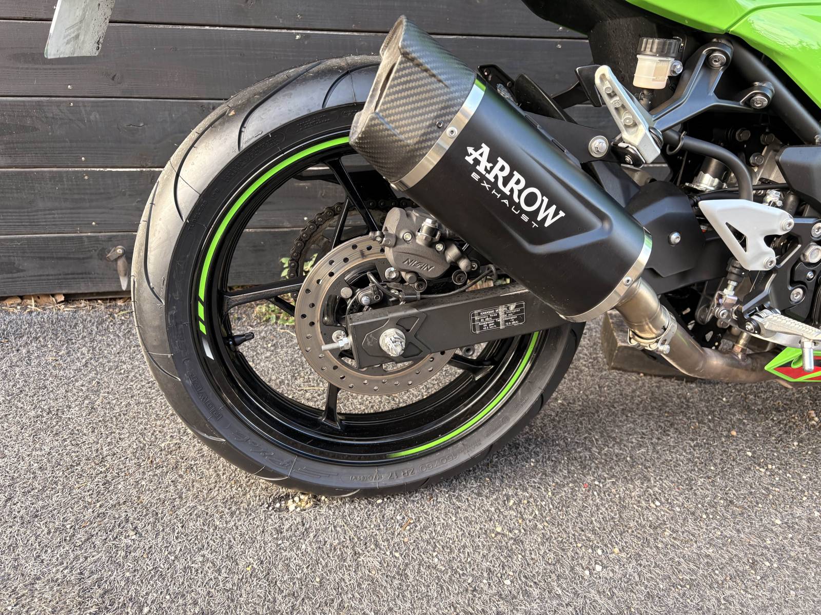 NINJA 500 SE OCCASION BON ETAT Echappement ARROW 