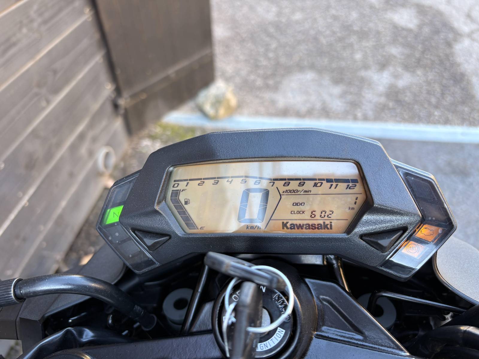 Z125 compteur digital moto débutant proche Montpellier 