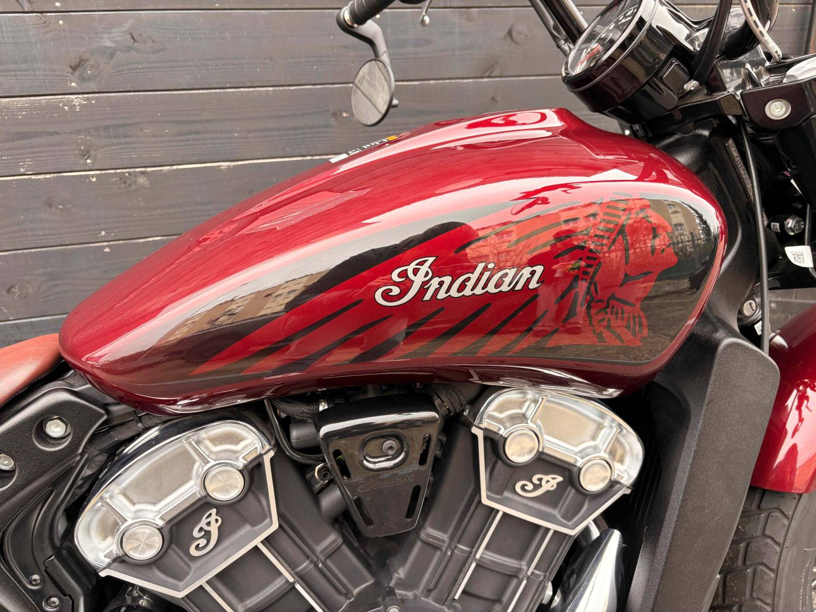 INDIAN SCOUT BOBBER TWENTY - 2023 - Maroon Metallic - à saisir