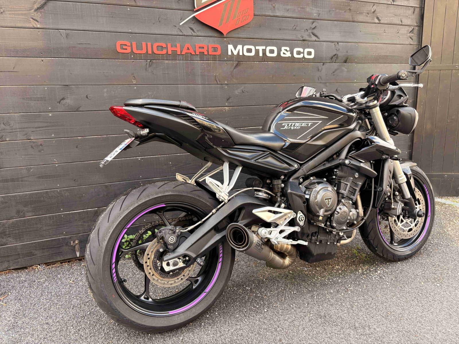 TRIUMPH STREET TRIPLE 660 S (A2) - 2018 - OCCASION - MONTPELLIER