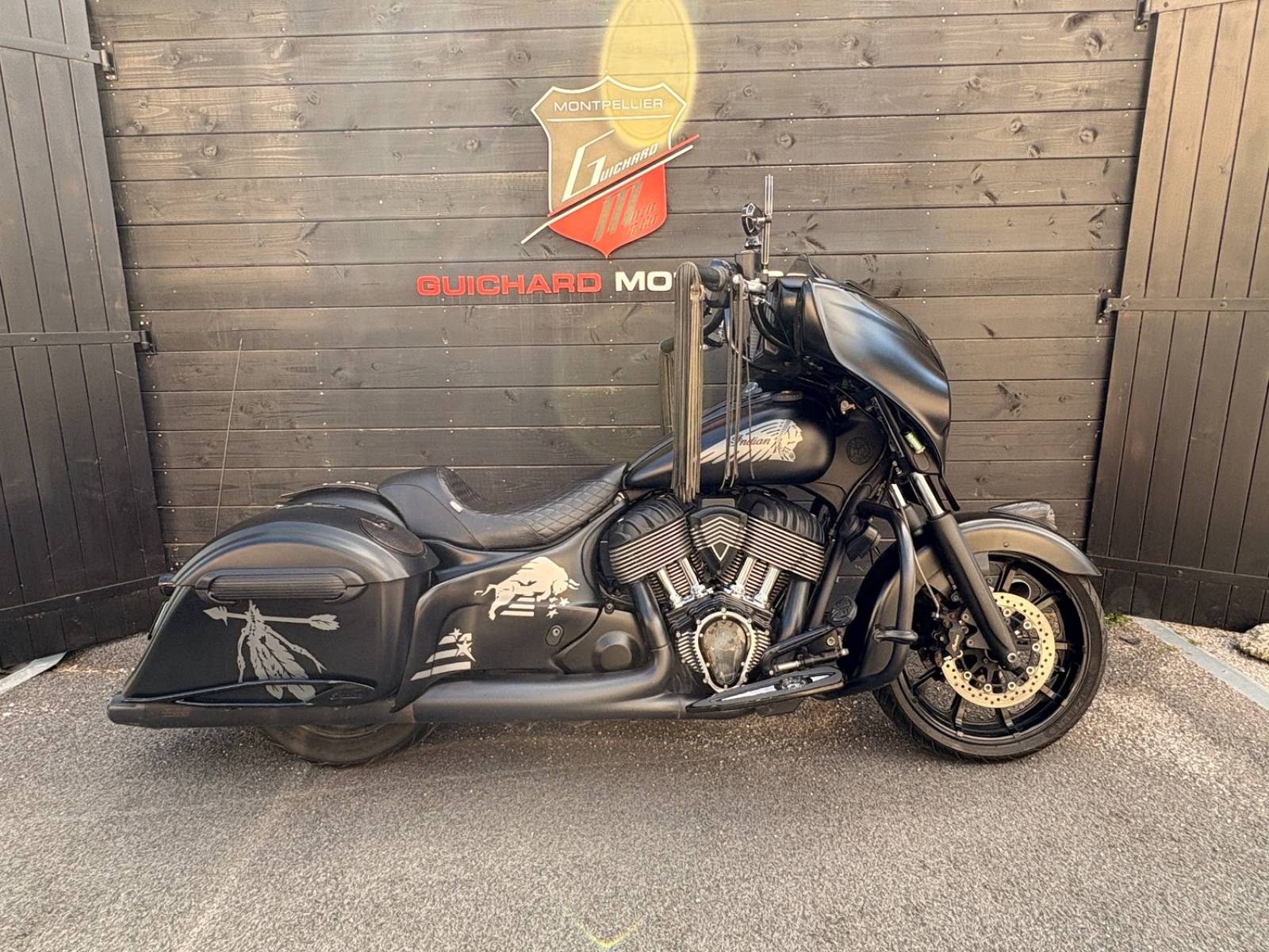 INDIAN CHIEFTAIN DARK HORSE - 2018 - À SAISIR SUR MONTPELLIER