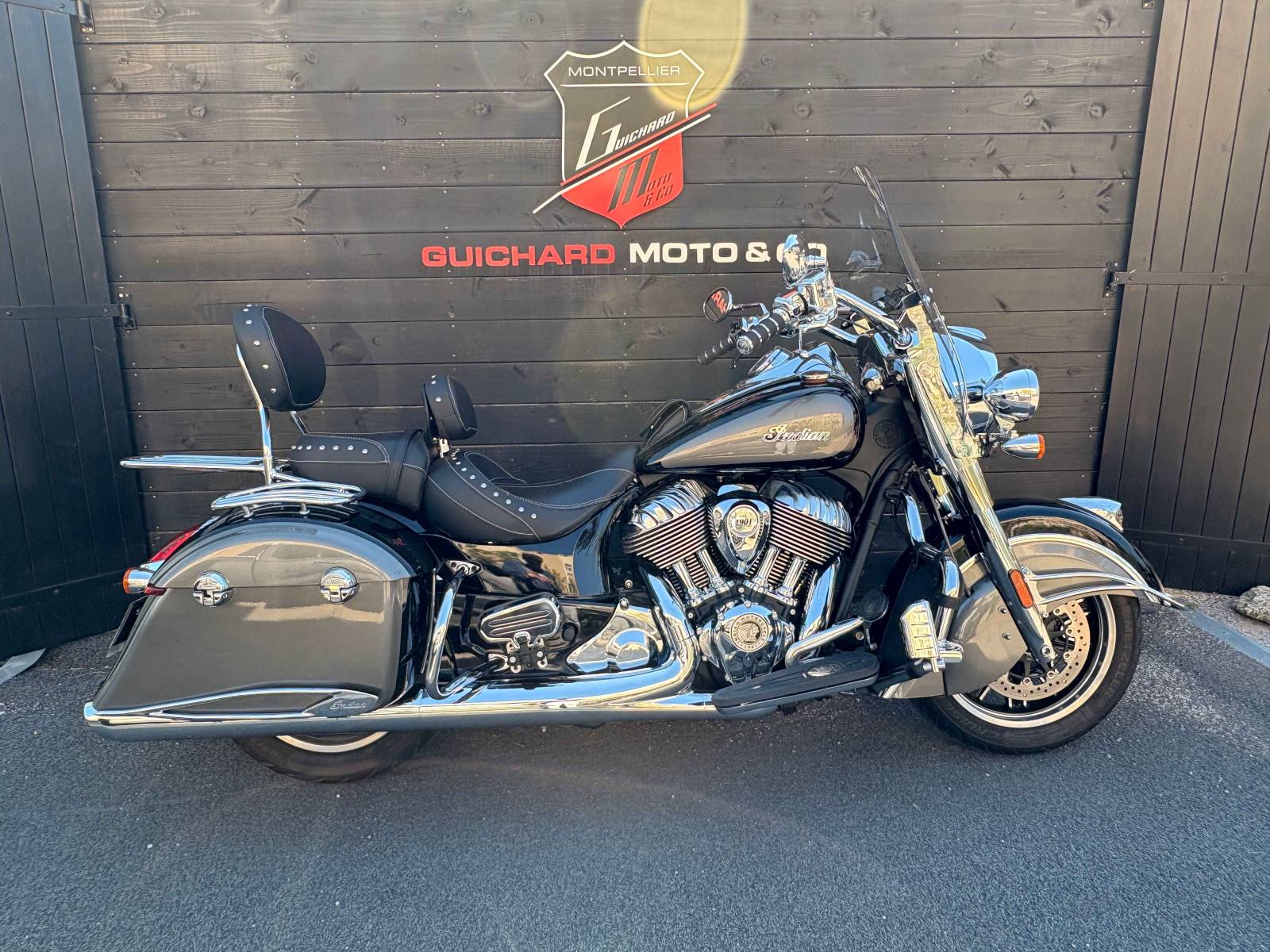 INDIAN SPRINGFIELD CLASSIC Guichard moto à Montpellier