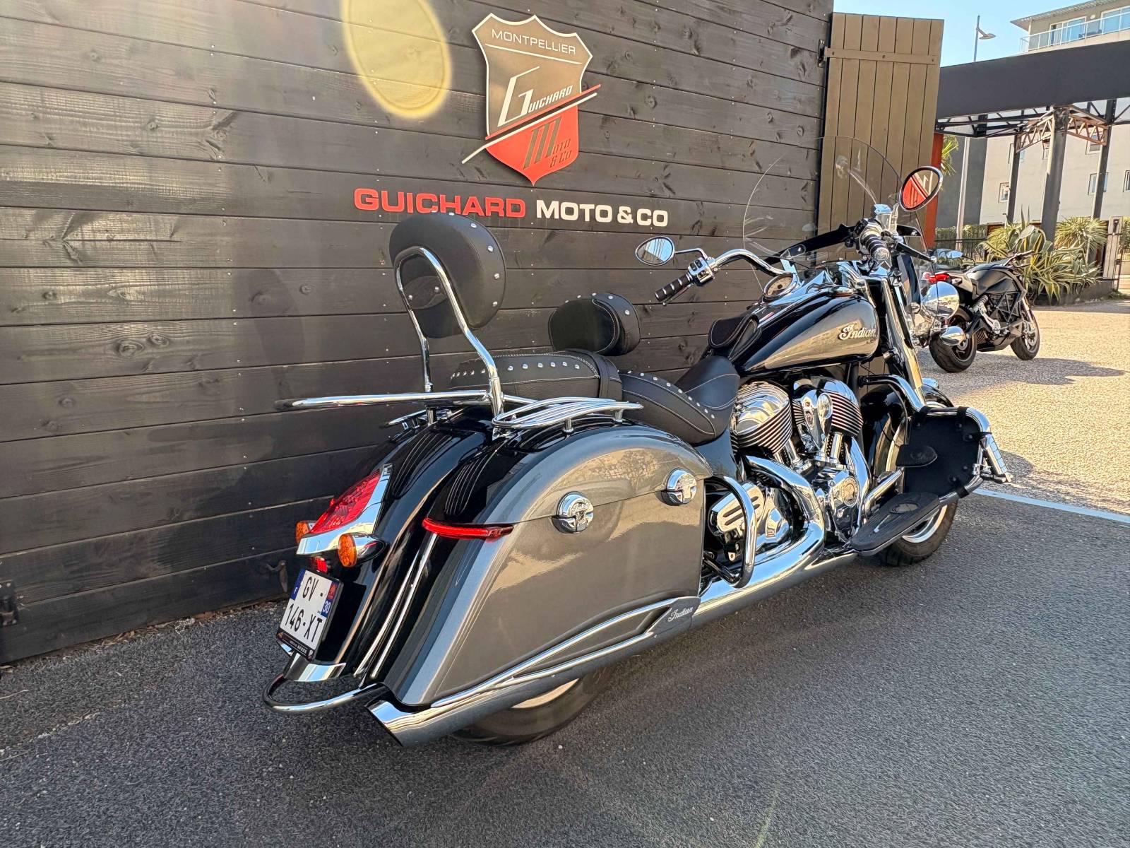 INDIAN SPRINGFIELD CLASSIC Guichard moto à Montpellier