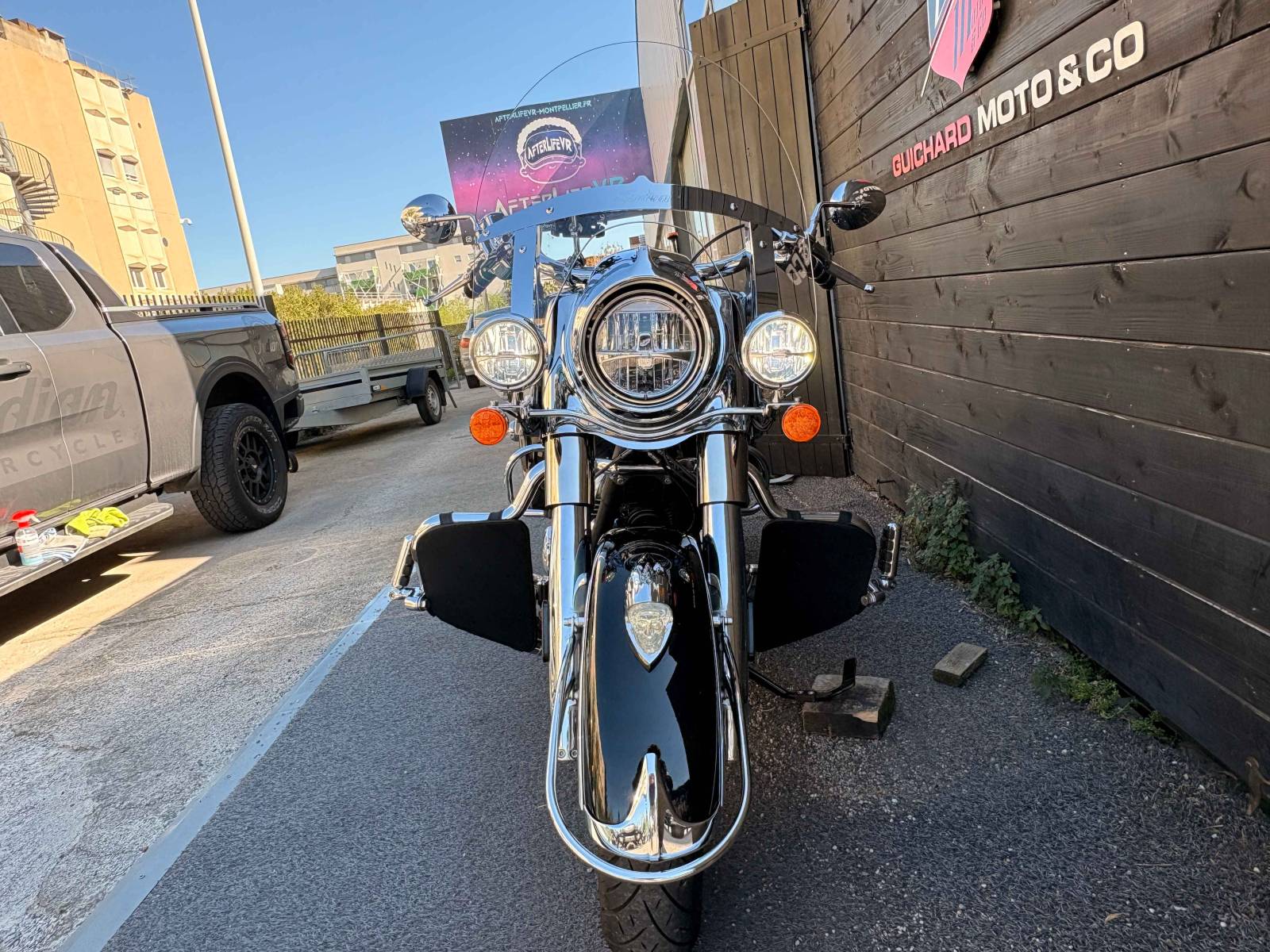 INDIAN SPRINGFIELD CLASSIC Guichard moto à Montpellier