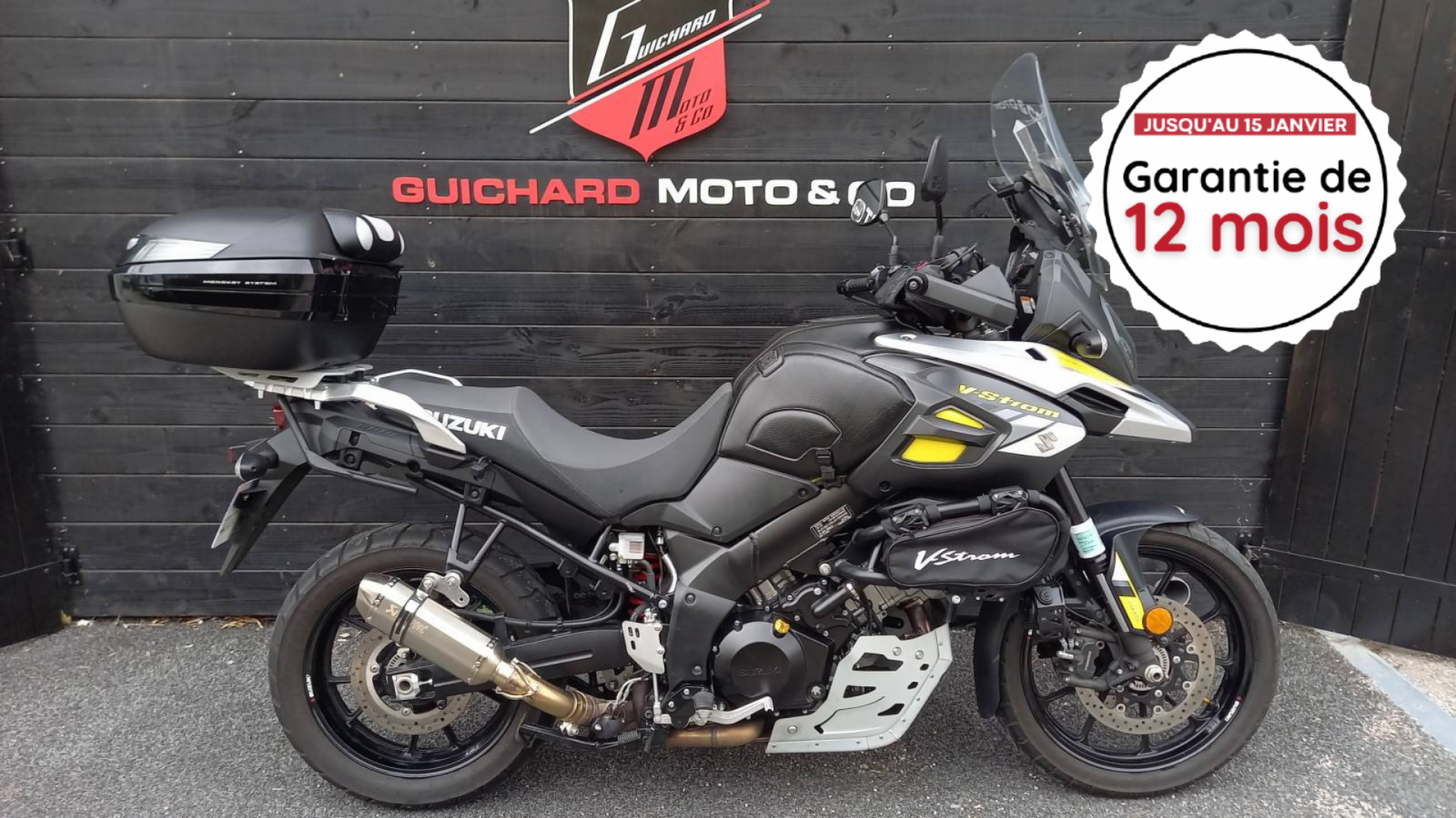 Garantie moto occasion Suzuki V-Strom DL 1000 XT