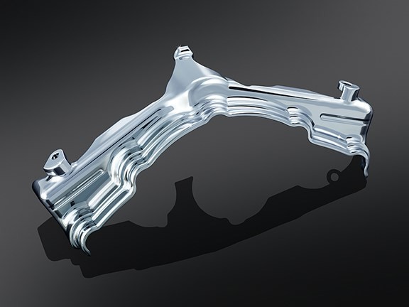 CACHE CHROME EMBASE MOTEUR INDIAN Guichard moto montpellier hérault 34