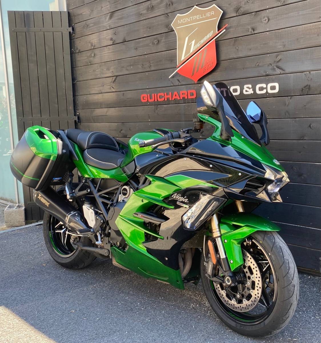 Kawasaki Ninja H2 SX 2018 – 35 000 km – Valises, Akrapovic – Clapiers